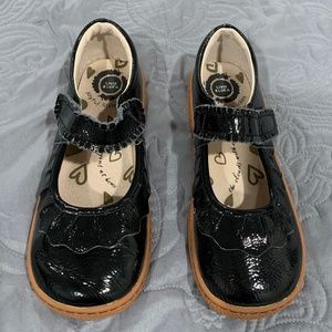 Livie and Luca black Ruche Mary Jane